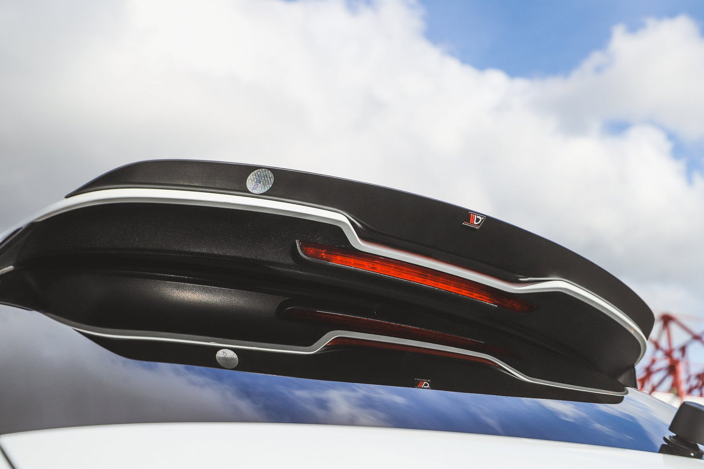 Spoiler CAP V.2 für Audi RS3 8V / 8V FL Sportback schwarz matt