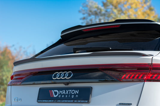 Spoiler CAP V.2 für Audi Q8 S-line schwarz matt