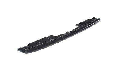 Mittlerer Diffusor Heck Ansatz für(ohne vertikale balken)  Peugeot 508 SW Mk2 schwarz Hochglanz