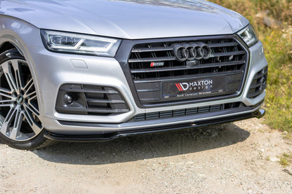 Front Ansatz für Audi SQ5/Q5 S-line MkII schwarz matt