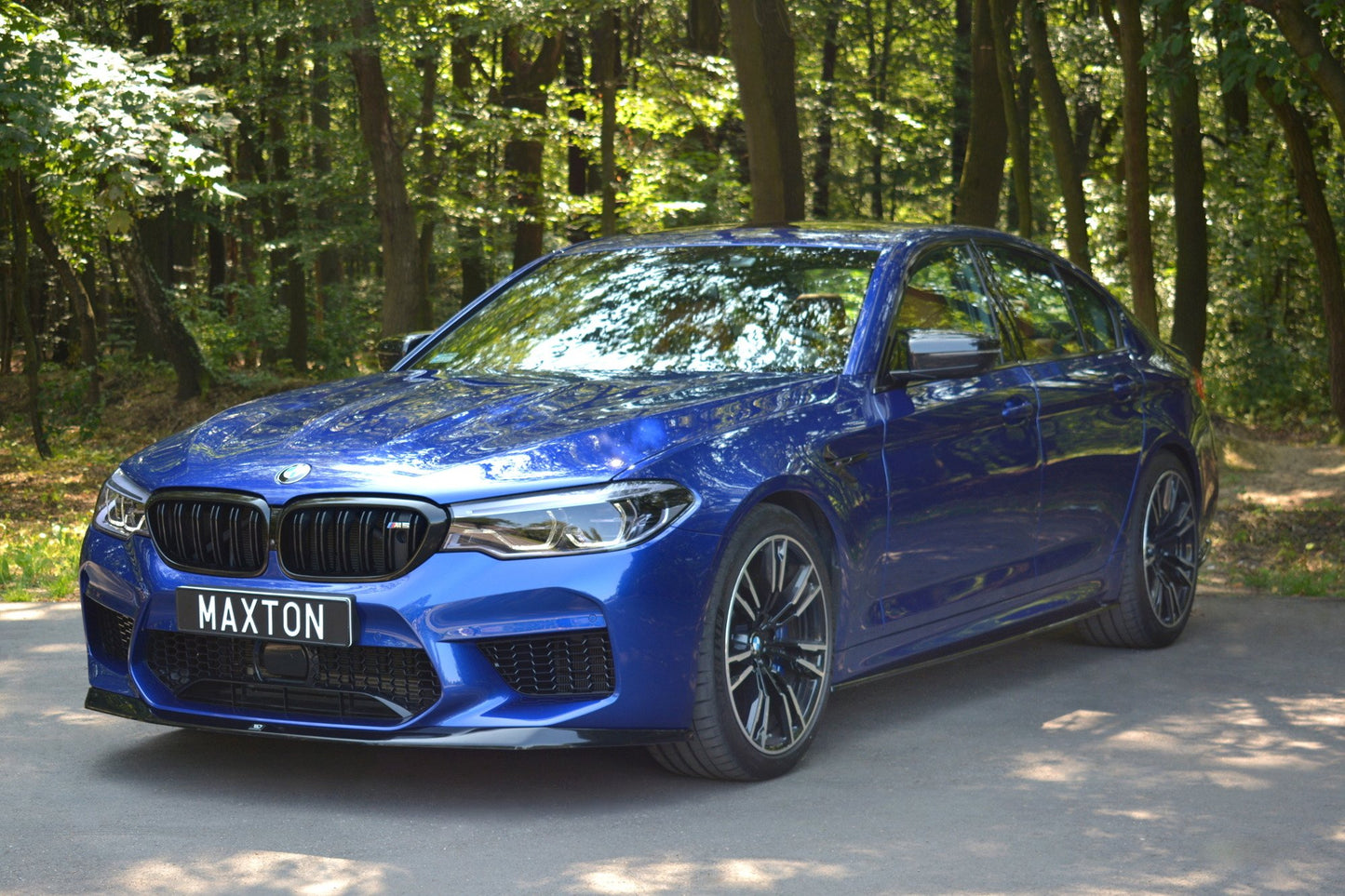 Seitenschweller Ansatz für BMW M5 F90 schwarz matt