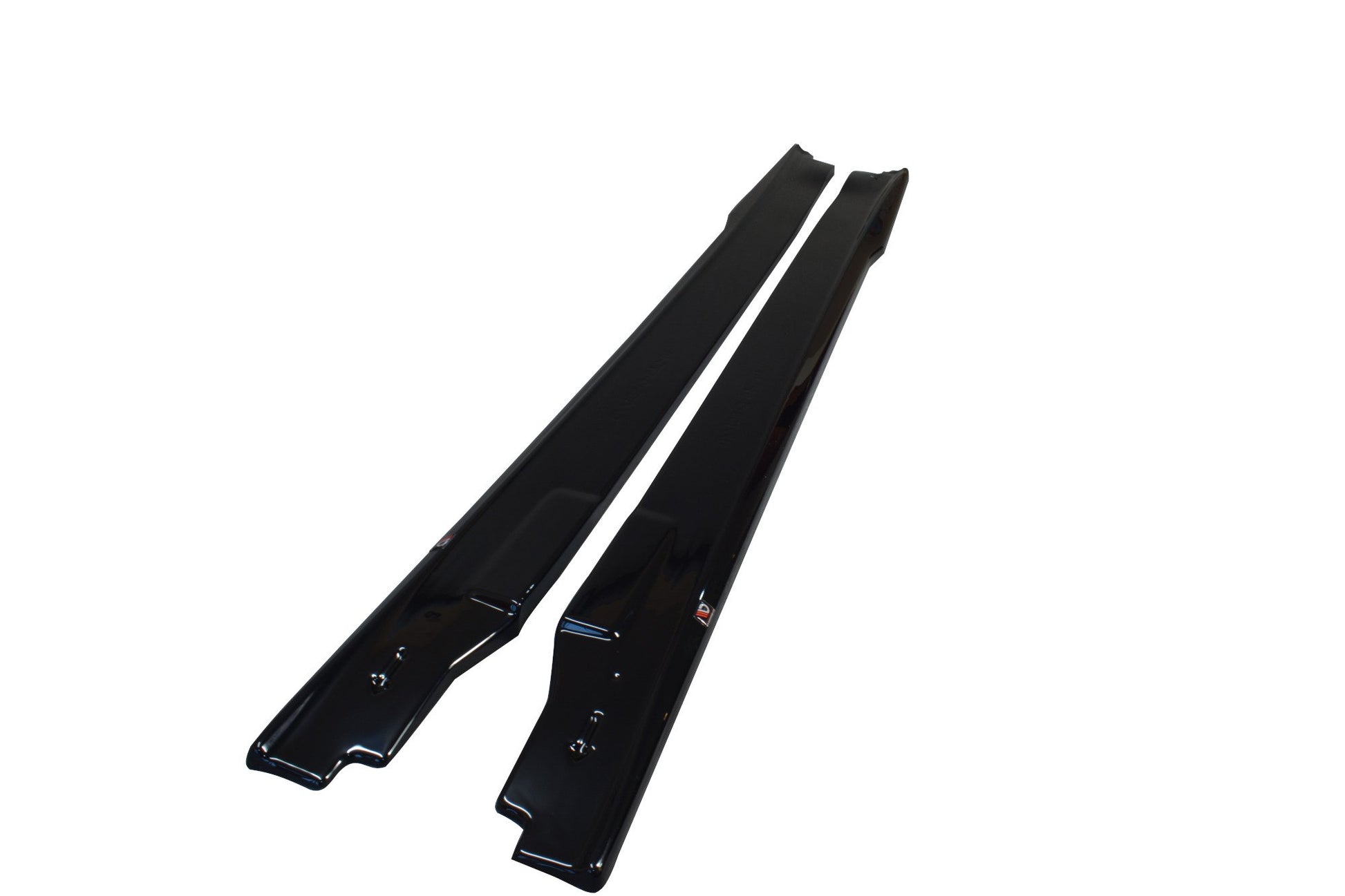 Seitenschweller Ansatz für INFINITI G35 COUPE schwarz Hochglanz