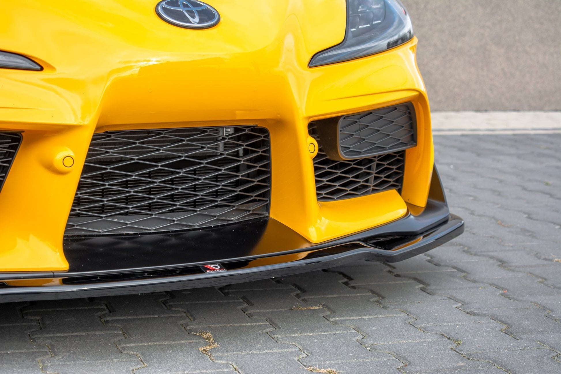 Front Ansatz V.2 für Toyota Supra Mk5 schwarz matt