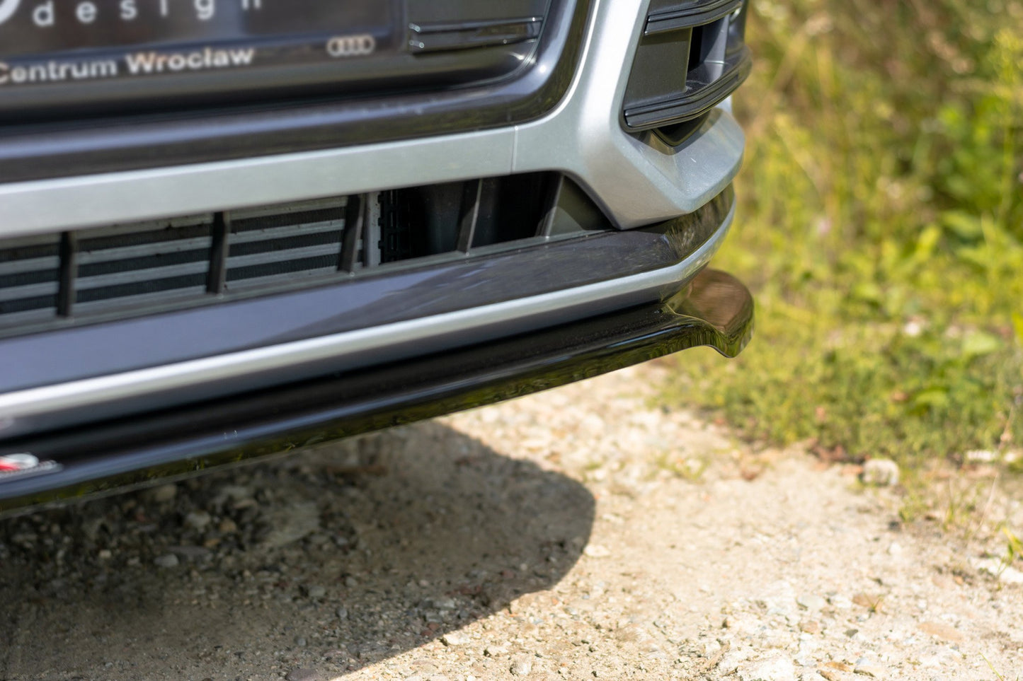 Front Ansatz für Audi SQ5/Q5 S-line MkII schwarz matt