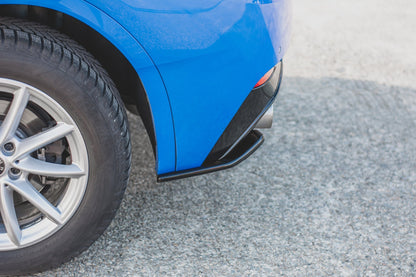 Heck Ansatz Flaps Diffusor für BMW X2 F39 M-Paket schwarz matt