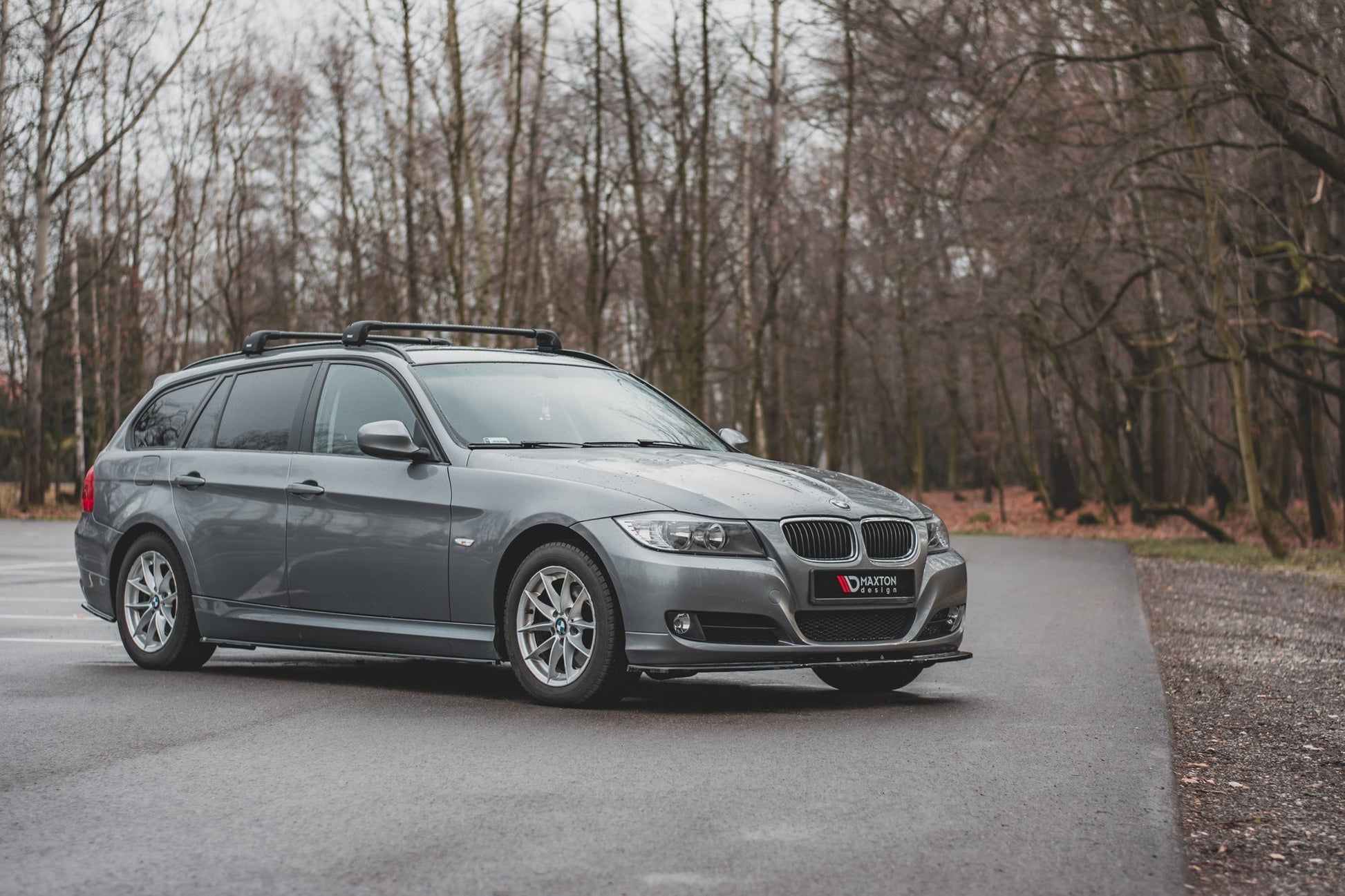 Seitenschweller Ansatz für BMW 3er E90/E91 Facelift Carbon Look