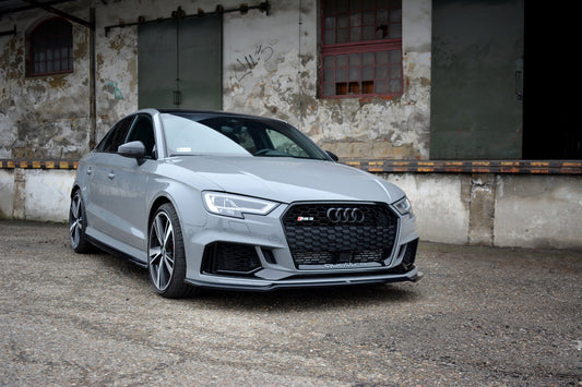 Front Ansatz V.2 für Audi RS3 8V FL Limousine Carbon Look
