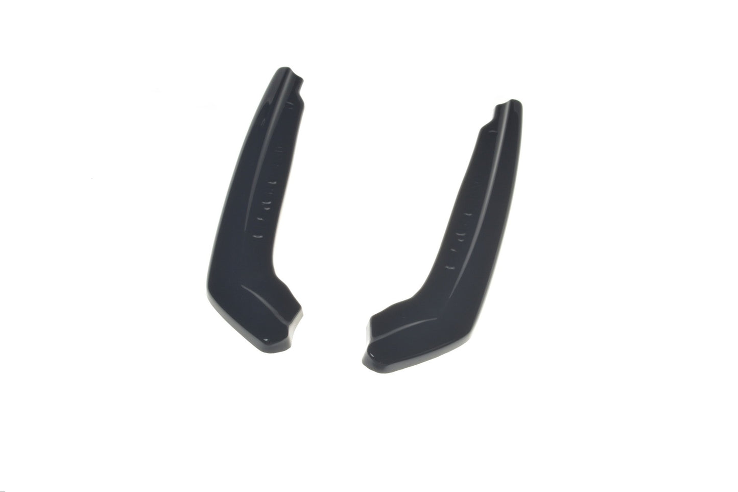 Heck Ansatz Flaps Diffusor für BMW M5 F90 schwarz Hochglanz
