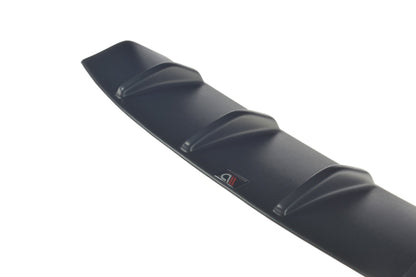 Diffusor Heck Ansatz für JAGUAR XF- R  schwarz Hochglanz