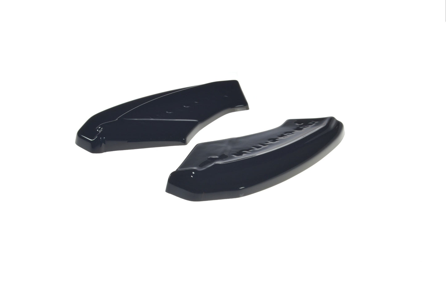Heck Ansatz Flaps Diffusor für Audi TT RS 8S schwarz matt