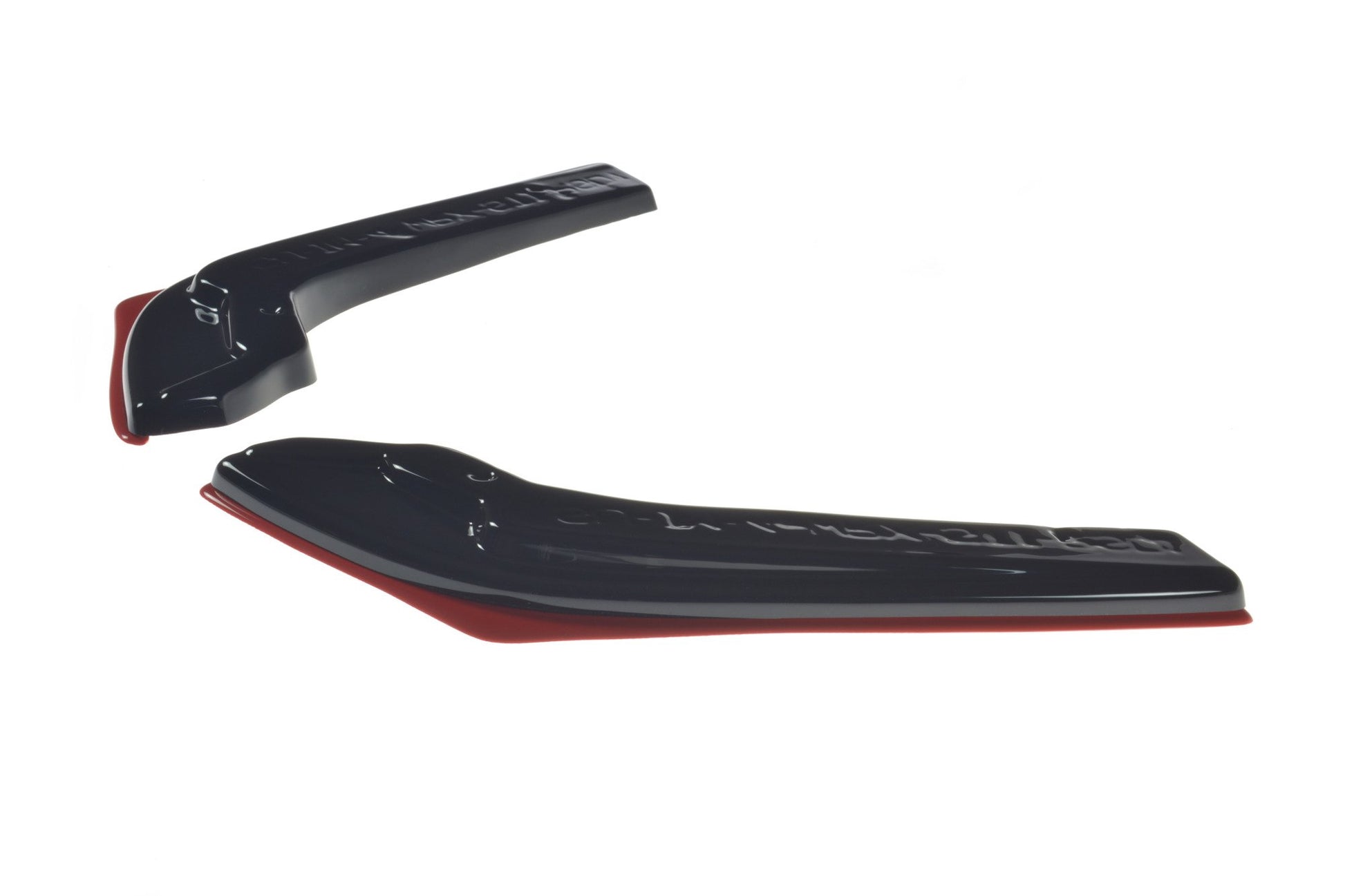 Heck Ansatz Flaps Diffusor V.2 für SUBARU WRX STI schwarz Hochglanz