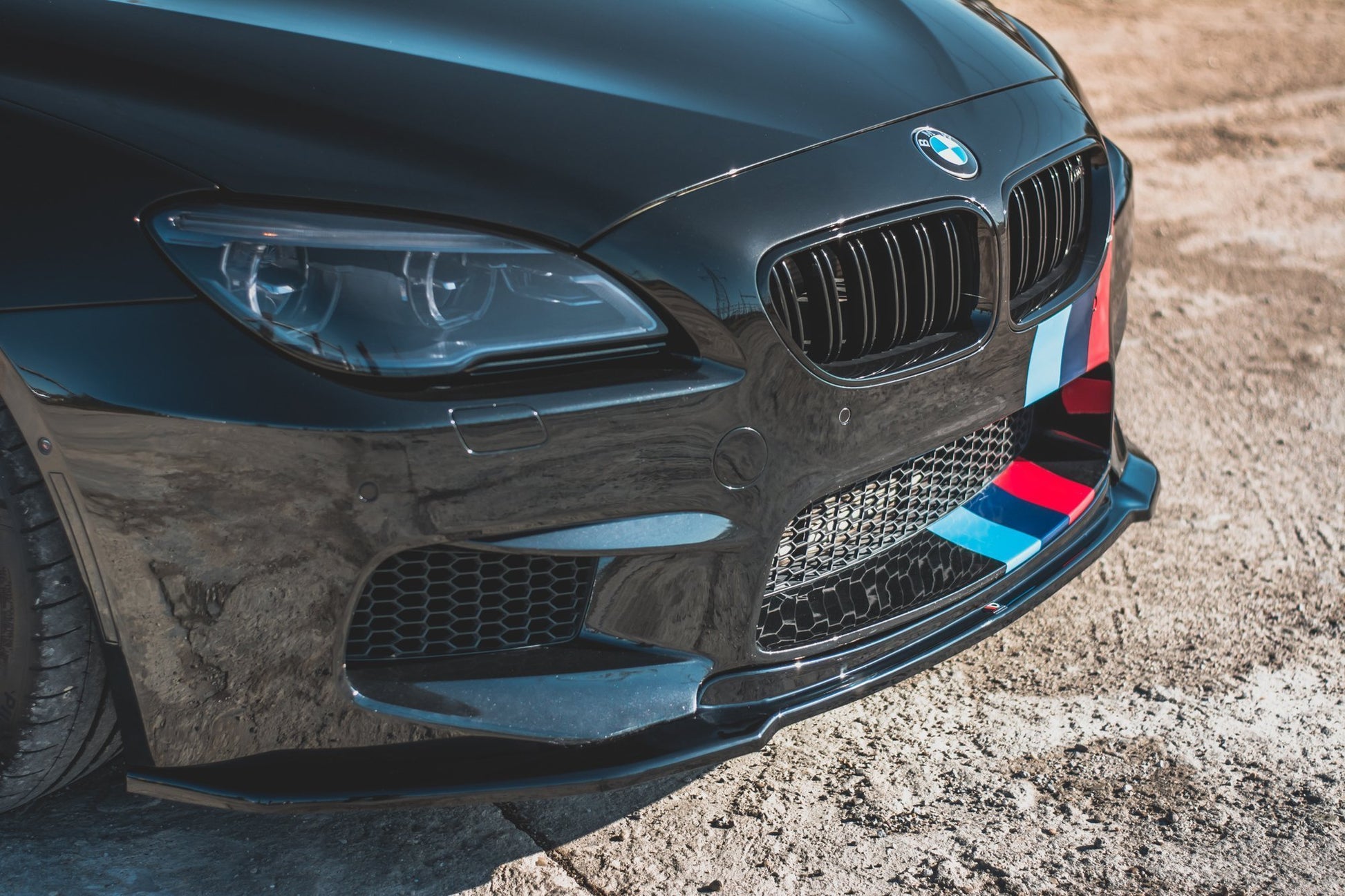 Front Ansatz V.2 für BMW M6 F06 Gran Coupe Carbon Look