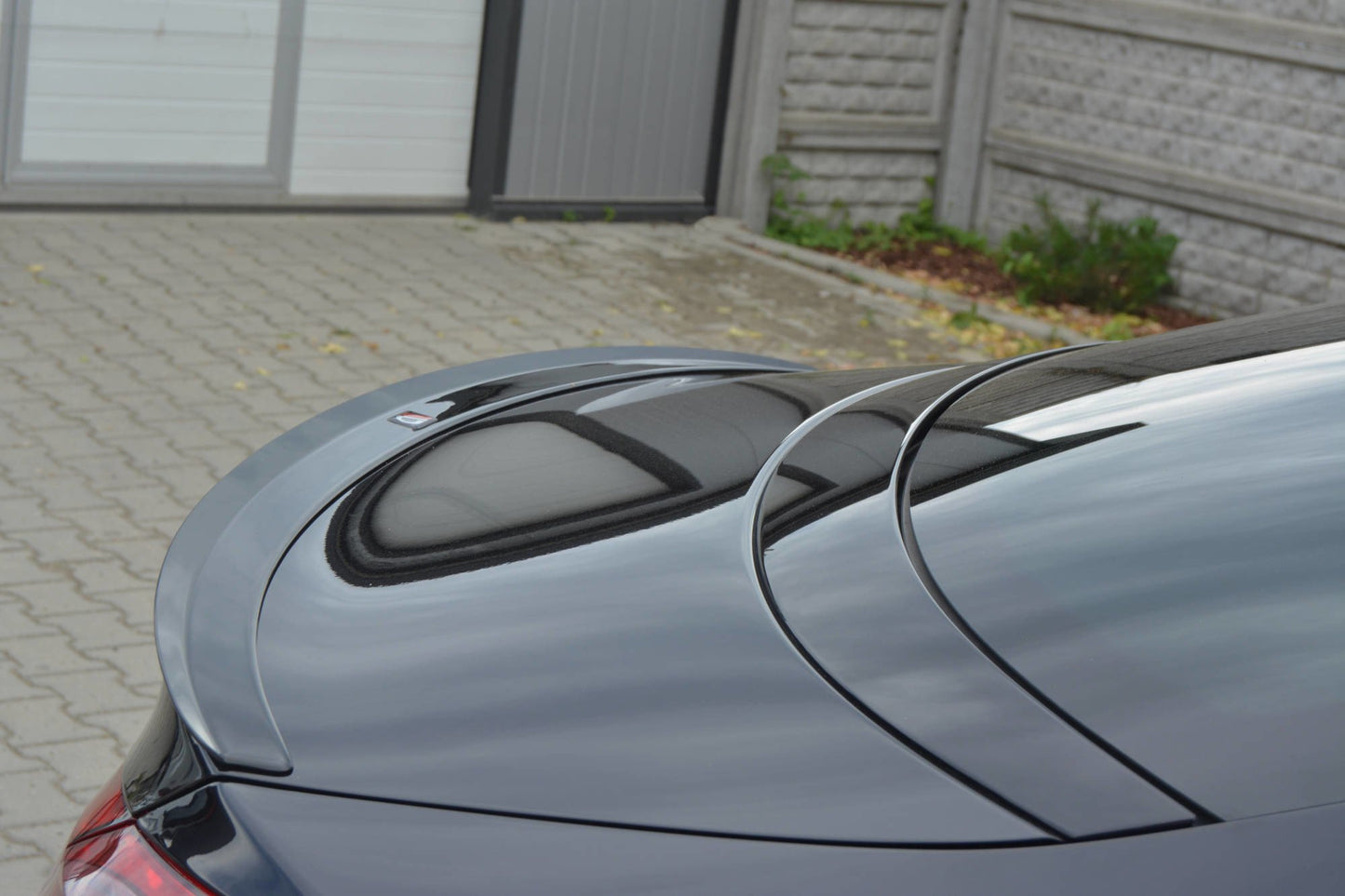 Spoiler CAP für VW Passat CC R36 RLINE schwarz matt