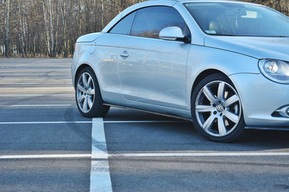 Seitenschweller Ansatz für VW EOS schwarz matt