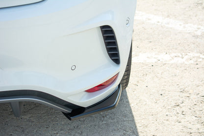 Heck Ansatz Flaps Diffusor für Renault Megane IV RS schwarz matt