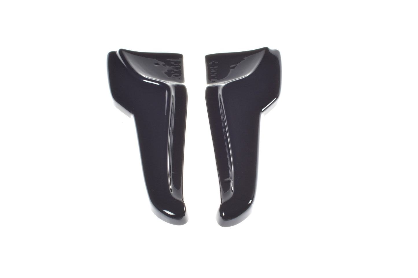Heck Ansatz Flaps Diffusor V.2 für TESLA MODEL X  schwarz Hochglanz