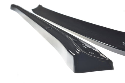 Seitenschweller Ansatz für Tesla Model 3 Carbon Look