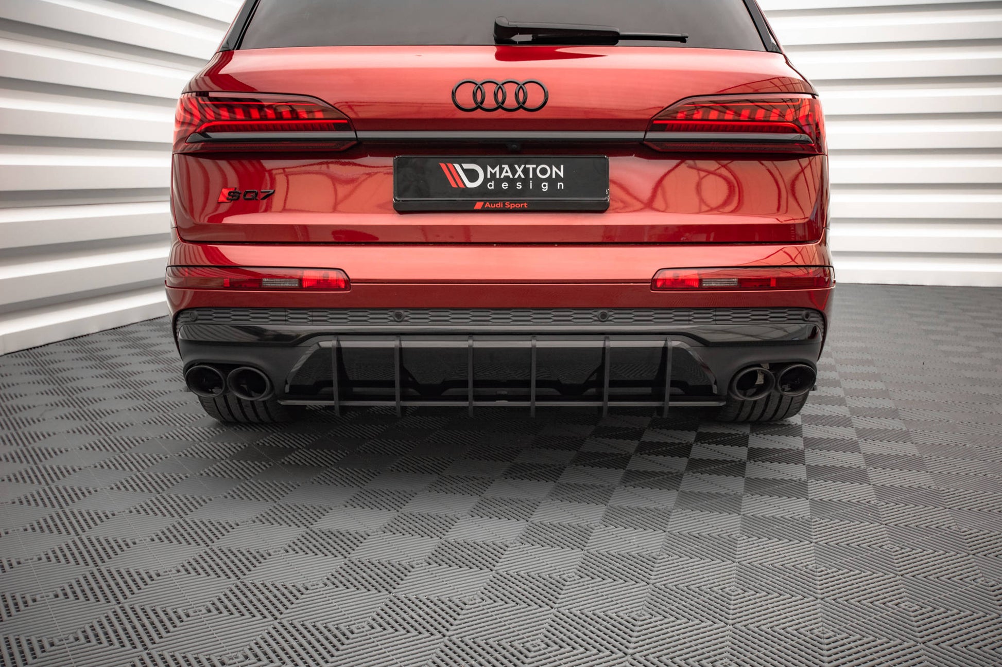 Street Pro Heckschürze für Audi SQ7 /Q7 S-Line Mk2 (4M) Facelift
