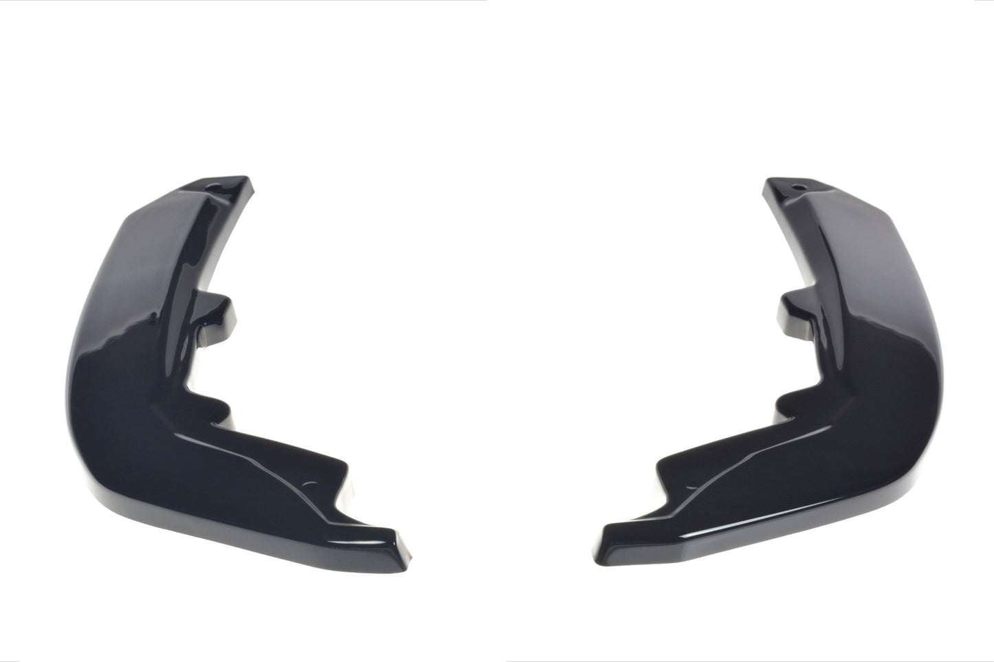 Heck Ansatz Flaps Diffusor für JAGUAR F-TYPE schwarz matt