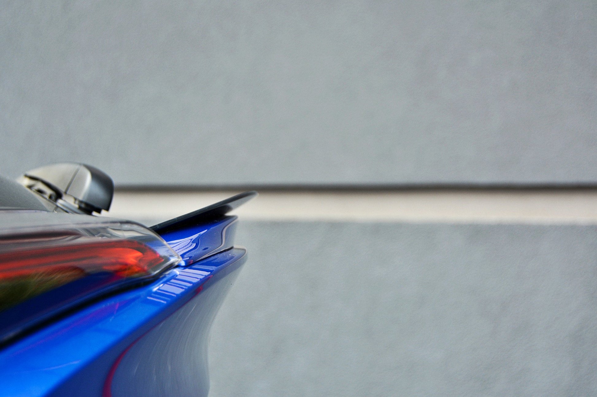 Spoiler CAP für TOYOTA C-HR schwarz Hochglanz