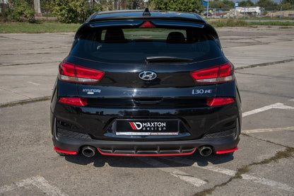 Heck Ansatz Flaps Diffusor V.2 für Hyundai I30 N Mk3 Hatchback