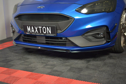 Front Ansatz V.3 für Ford Focus ST / ST-Line Mk4 Carbon Look