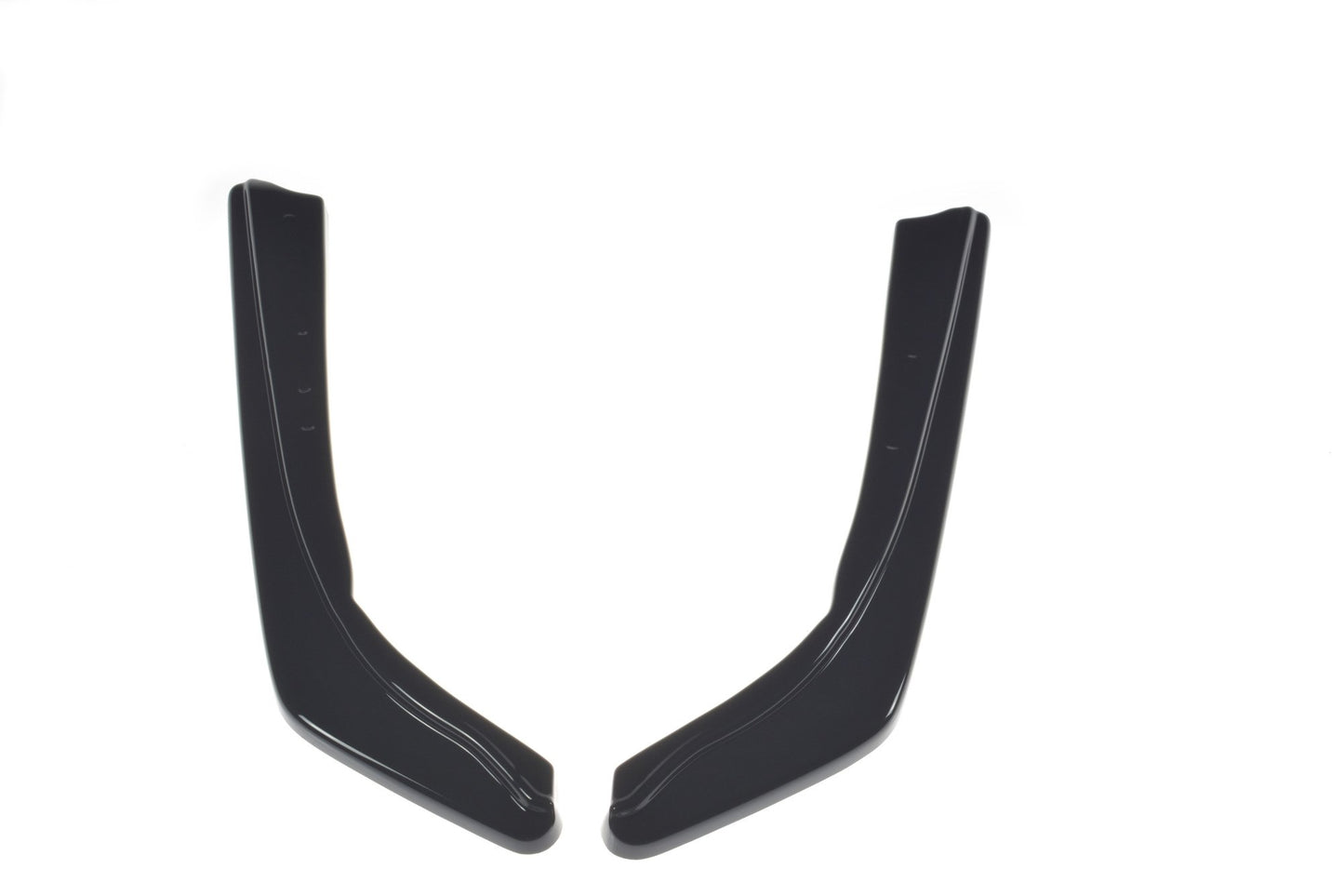 Heck Ansatz Flaps Diffusor für BMW 3er G20 M Paket schwarz matt