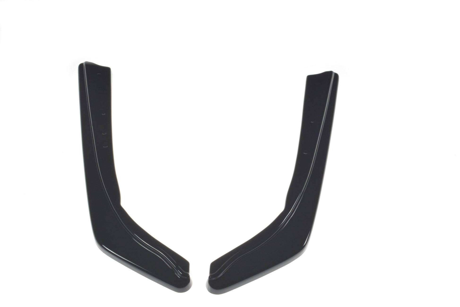 Heck Ansatz Flaps Diffusor für BMW 3er G20 M Paket schwarz Hochglanz