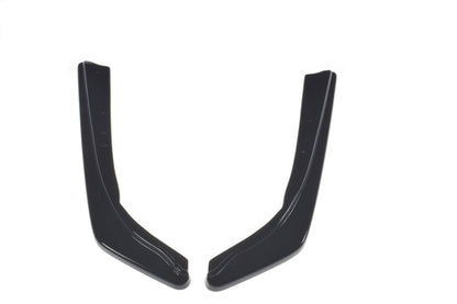 Heck Ansatz Flaps Diffusor für BMW 3er G20 M Paket schwarz Hochglanz