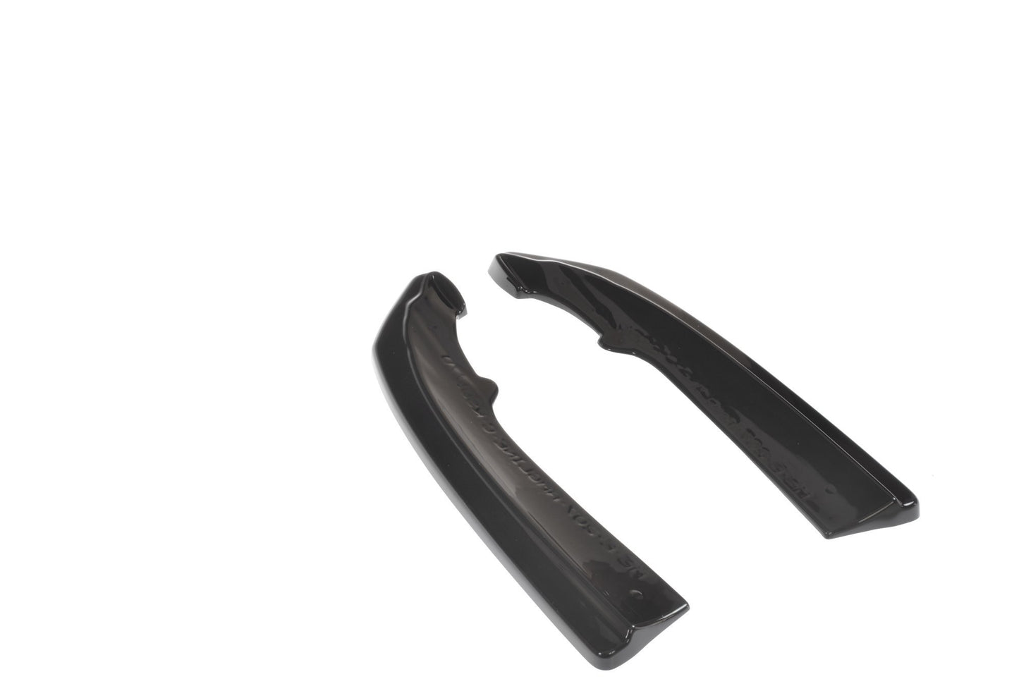 Splitter / Diffusor Heck Ansatz für Mercedes-Benz E-Klasse W207 Coupe AMG-Line schwarz matt