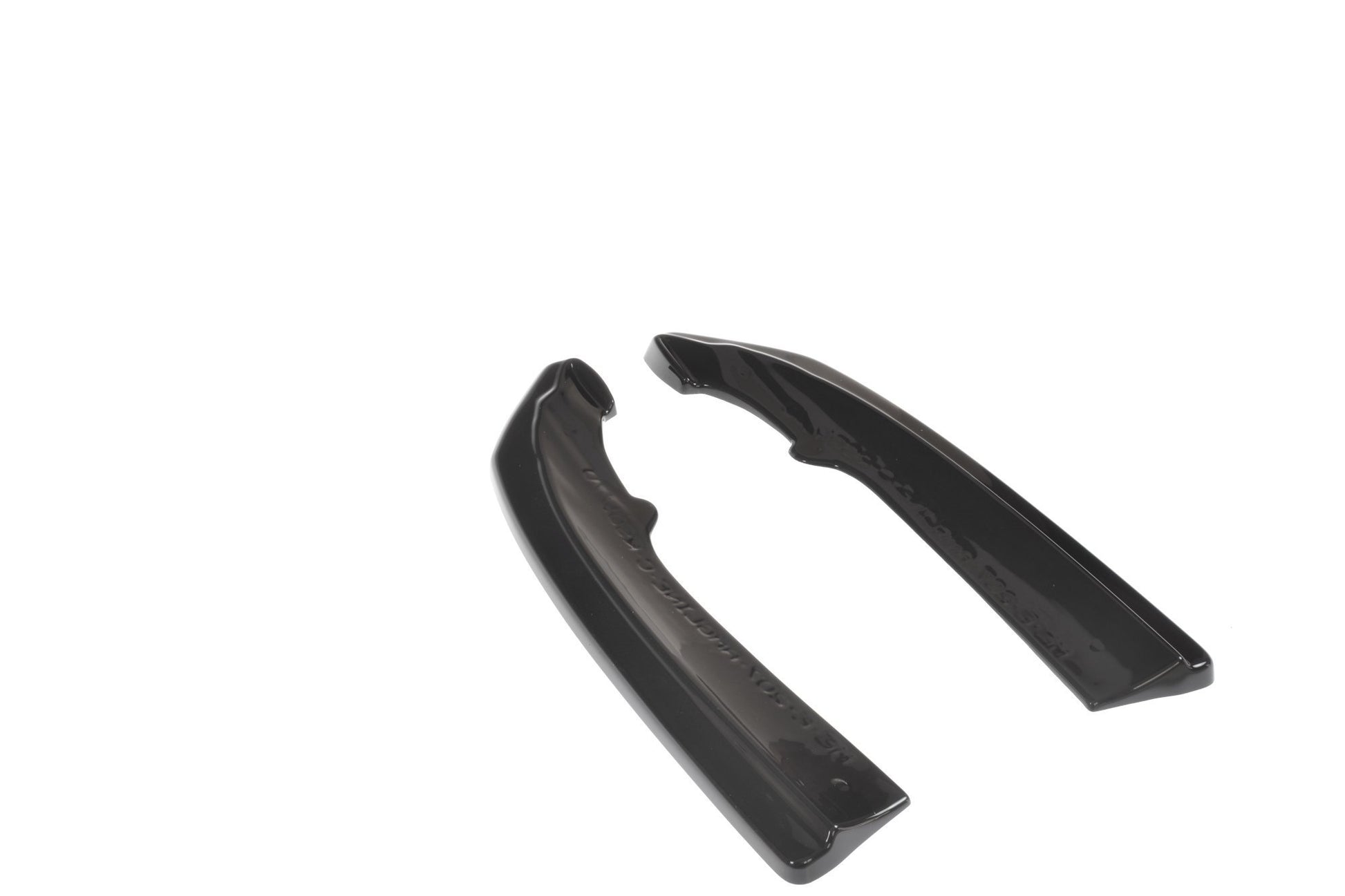 Splitter / Diffusor Heck Ansatz für Mercedes-Benz E-Klasse W207 Coupe AMG-Line schwarz matt
