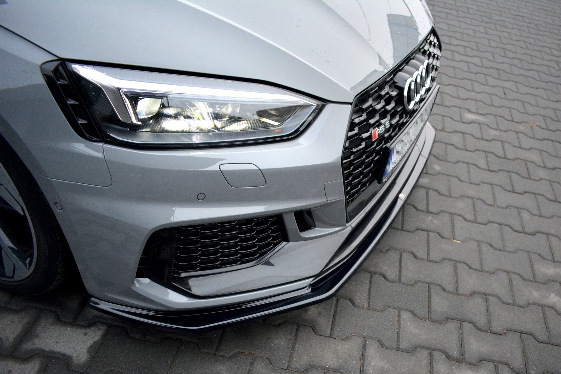 Front Ansatz V.2 für Audi RS5 F5 Coupe / Sportback schwarz matt