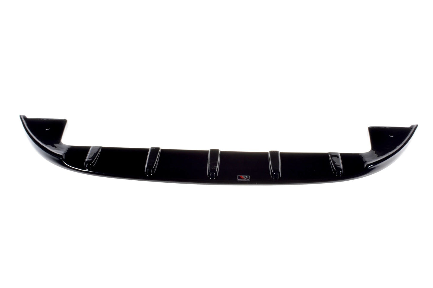 Front Ansatz V.1 für FIAT 500 HATCHBACK vor Facelift schwarz matt