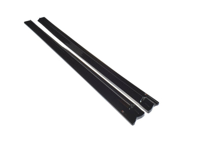 Seitenschweller Ansatz für Audi Q8 S-line Carbon Look