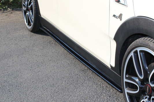 Seitenschweller Ansatz für MINI CLUBMAN S MK2 (F54) JCW schwarz matt