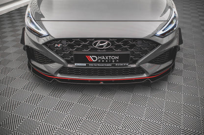 Front Ansatz V.2 für Hyundai I30 N Hatchback/Fastback Mk3 Facelift schwarz matt