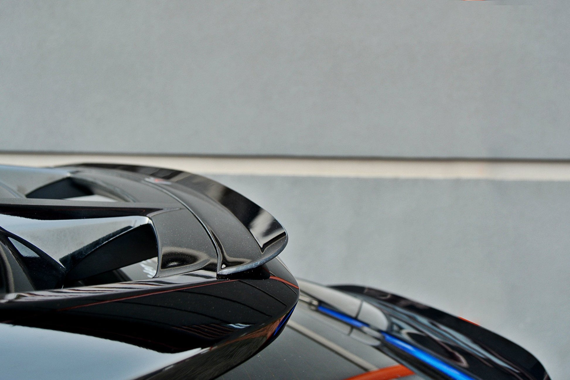 Spoiler CAP V.2 für TOYOTA C-HR schwarz Hochglanz