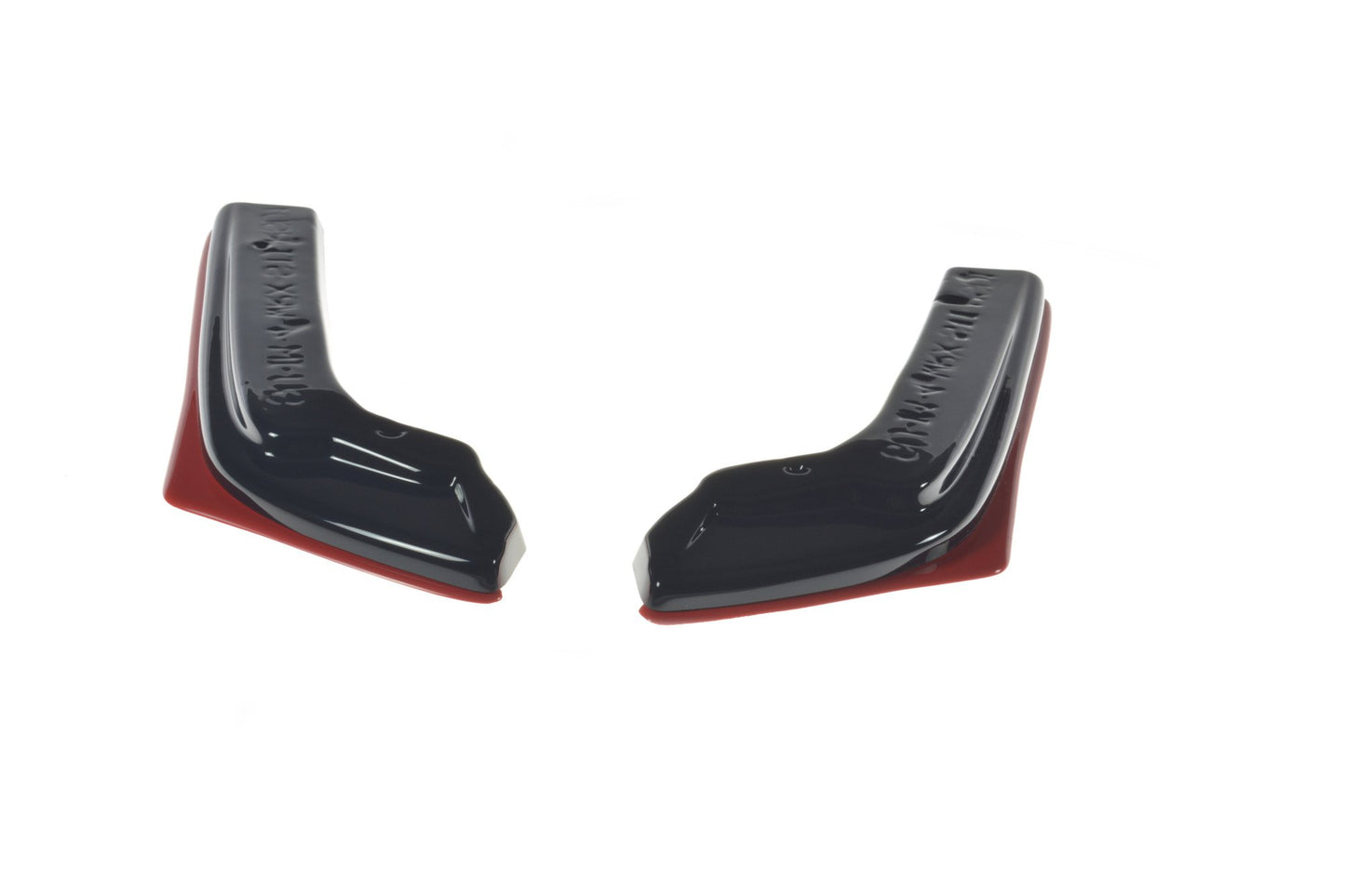 Heck Ansatz Flaps Diffusor V.2 für SUBARU WRX STI schwarz Hochglanz