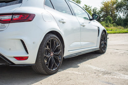 Seitenschweller Ansatz für Renault Megane IV RS schwarz Hochglanz