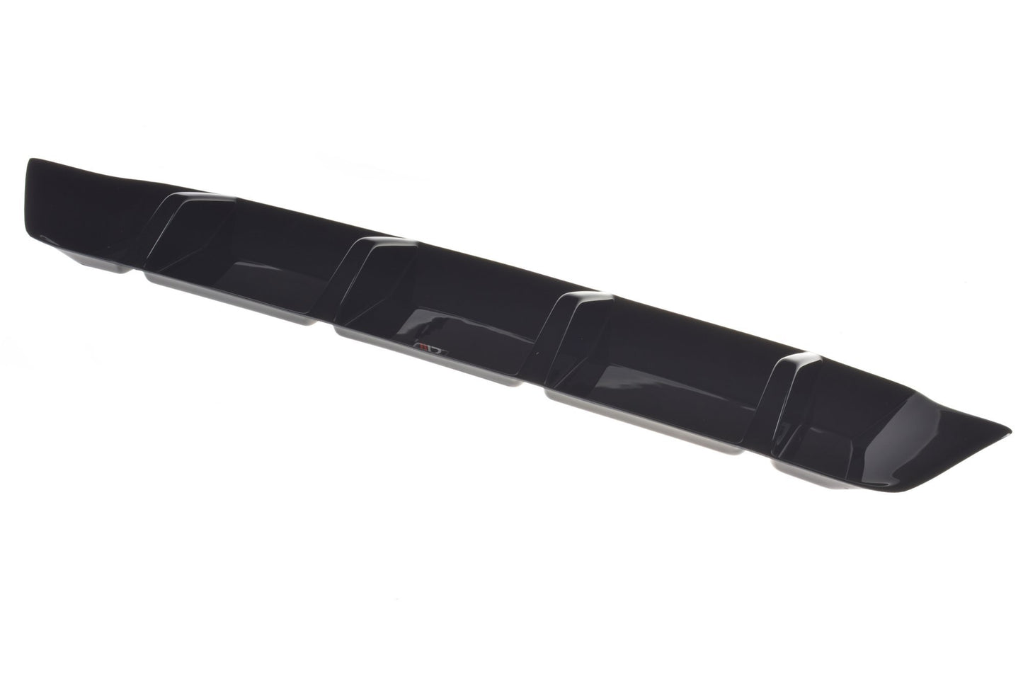 Diffusor Heck Ansatz für Skoda Superb Mk3 FL Carbon Look