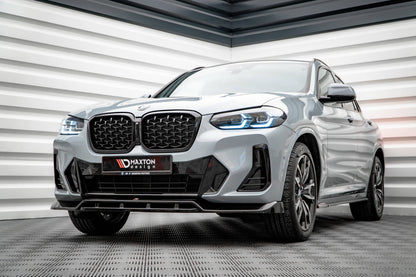 Front Ansatz V.1 für BMW X4 M-Paket G02 Facelift Carbon Look