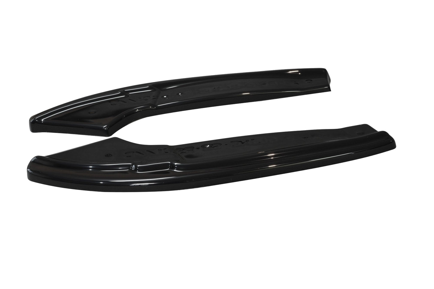 Heck Ansatz Flaps Diffusor für Audi A5 S-Line F5 Sportback  schwarz matt