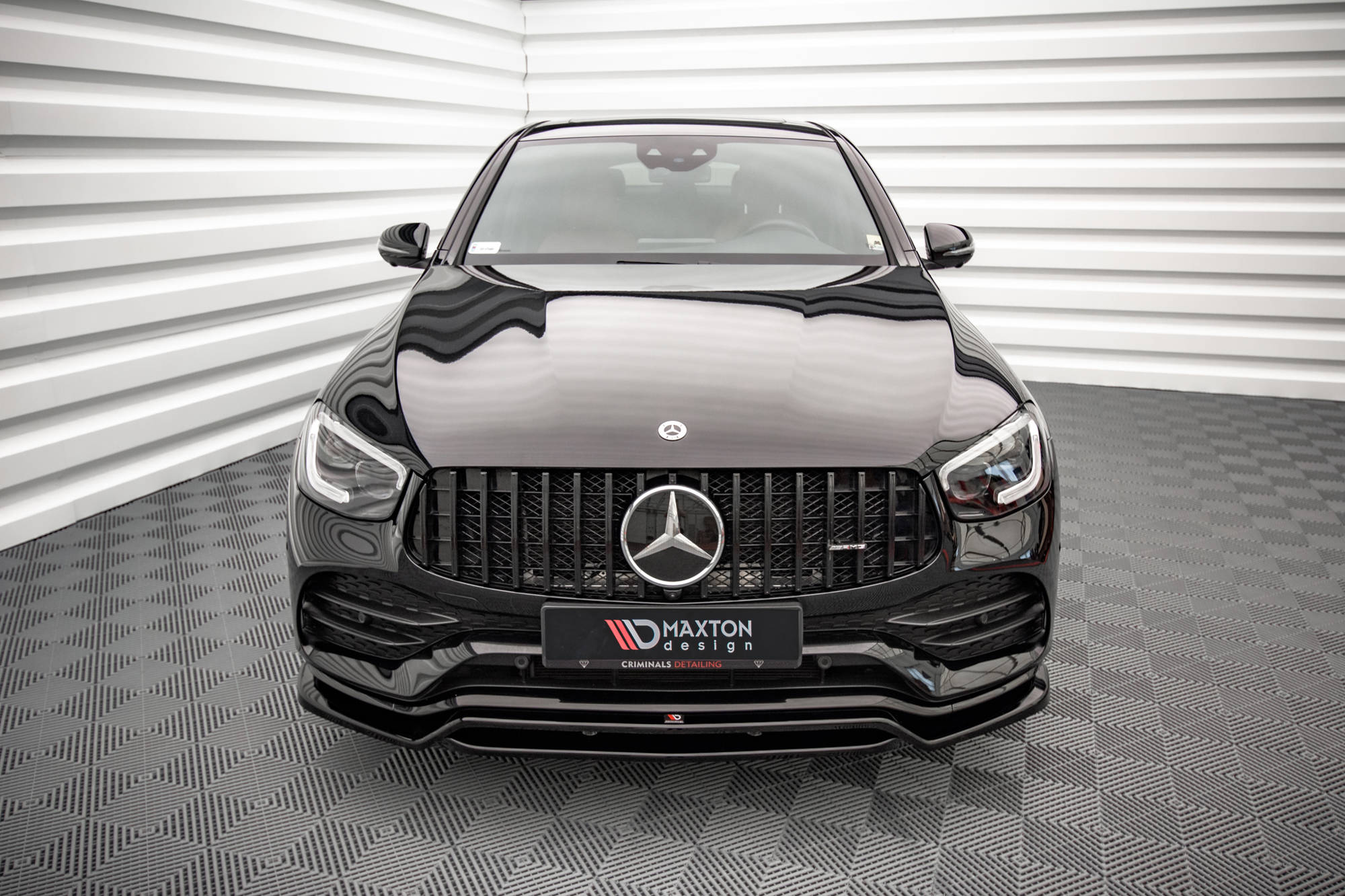 Front Ansatz für Mercedes-Benz GLC Coupe AMG-Line C253 Facelift Carbon –  Tuning King