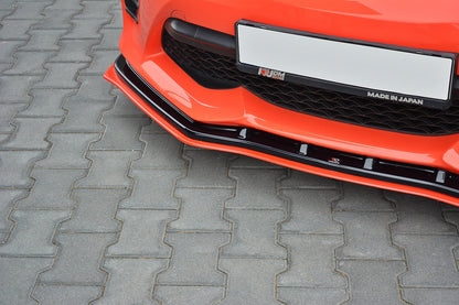 Front Ansatz V.4 für TOYOTA GT86 FACELIFT schwarz matt