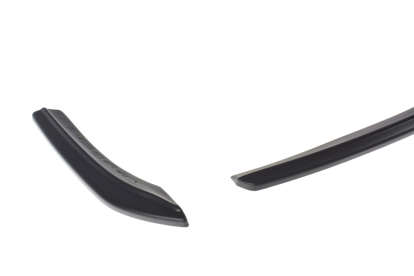 Heck Ansatz Flaps Diffusor für VW PASSAT CC STANDARD schwarz matt