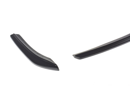 Heck Ansatz Flaps Diffusor für VW PASSAT CC STANDARD schwarz Hochglanz
