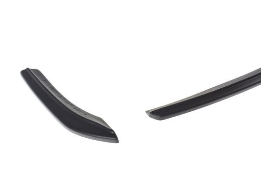 Heck Ansatz Flaps Diffusor für VW PASSAT CC STANDARD schwarz Hochglanz