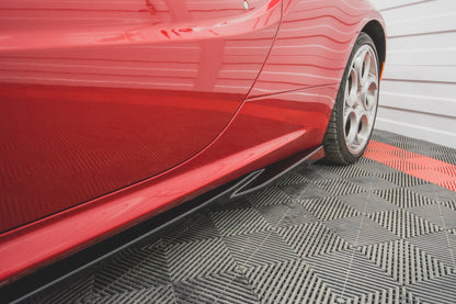 Seitenschweller Ansatz für Alfa Romeo 4C Carbon Look