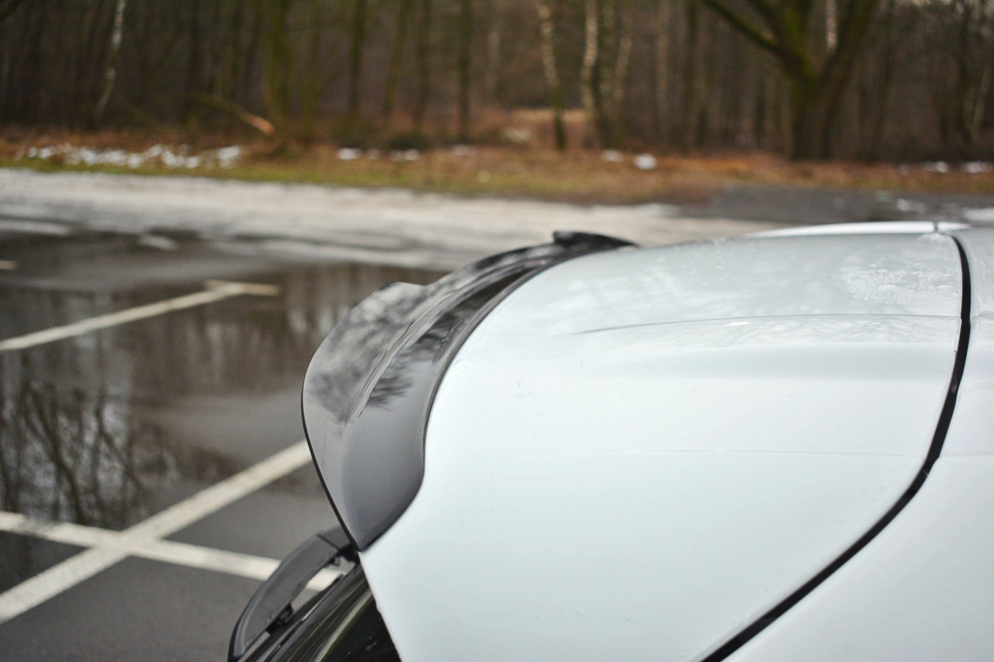 Spoiler CAP für RENAULT CLIO MK4 RS Carbon Look