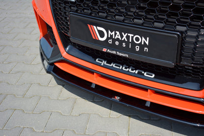 Front Ansatz V.2 für Audi TT RS 8S schwarz matt